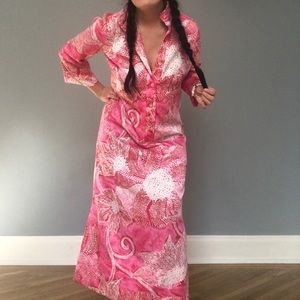 Vintage 1950s Kiyomi Hawaiian dress!